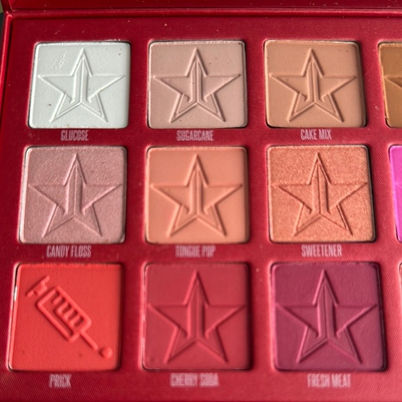 🌟Host Pick🌟💄 Jeffree Star Cosmetics — Blood Sugar Palette (18 Shades) | NIB - Picture 4 of 7